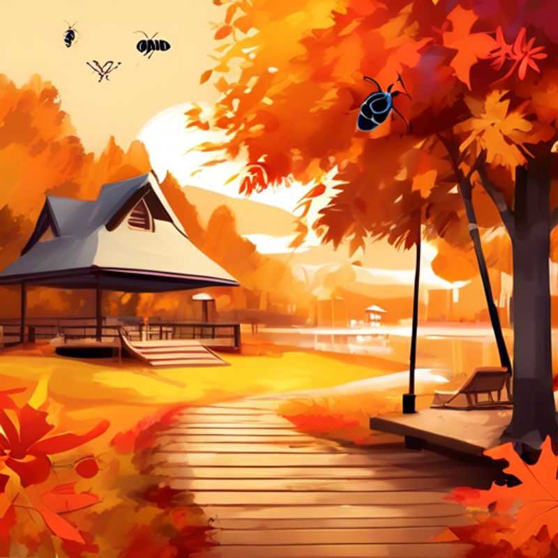 A close-up shot of a bottle of insect repellent, highlighting the key ingredient in keeping pesky insects at bay during your outdoor adventures.