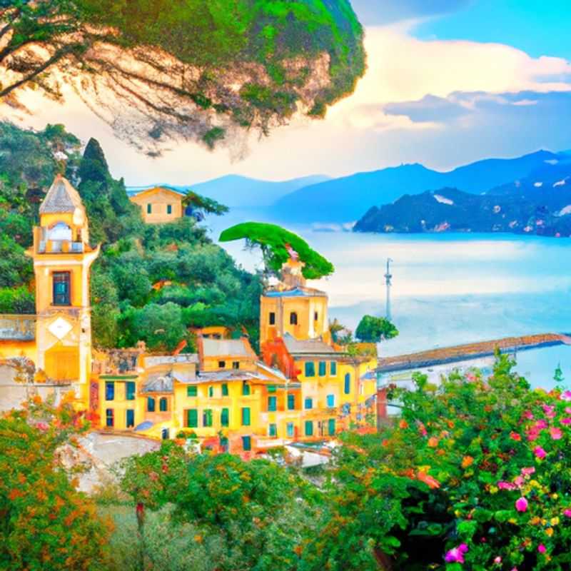 Escape to Coastal Bliss: Discover the Enchanting Charms of Paraggi Beach in Autumnal Portofino