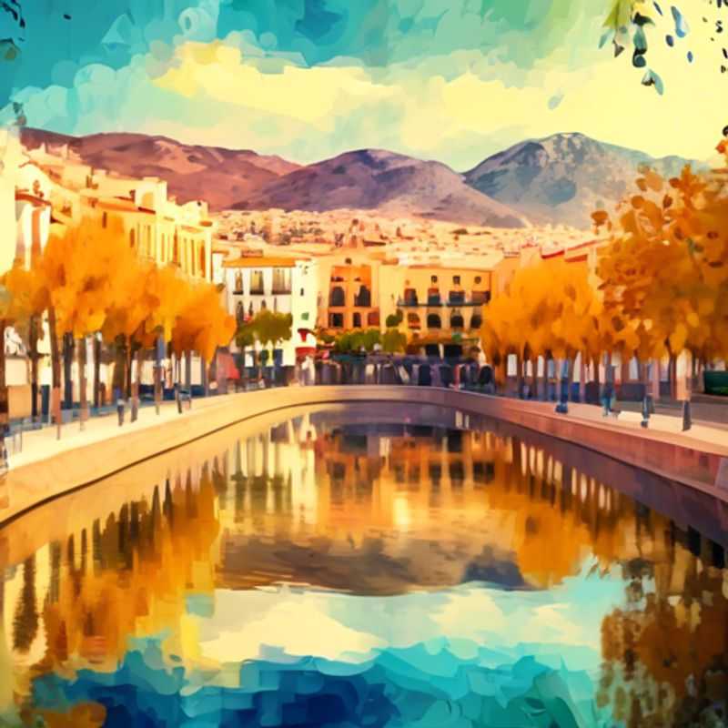 A family of cultural explorers discovering the vibrant colors and captivating architecture of Murcia, Spain during their 2-week autumn adventure, immersing themselves in the rich heritage and traditions of this enchanting destination.