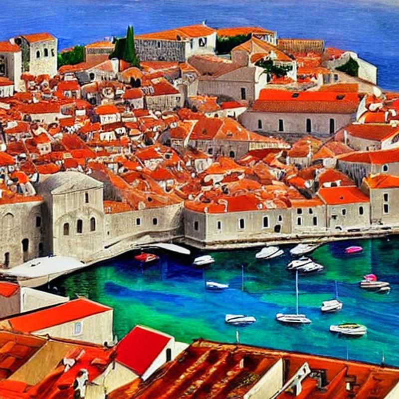 Dubrovnik au printemps :