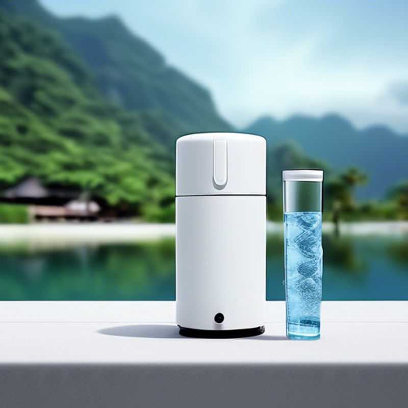 Portable Water Purifier or Water Filtration System for Safe and Clean Drinking Water on the Go