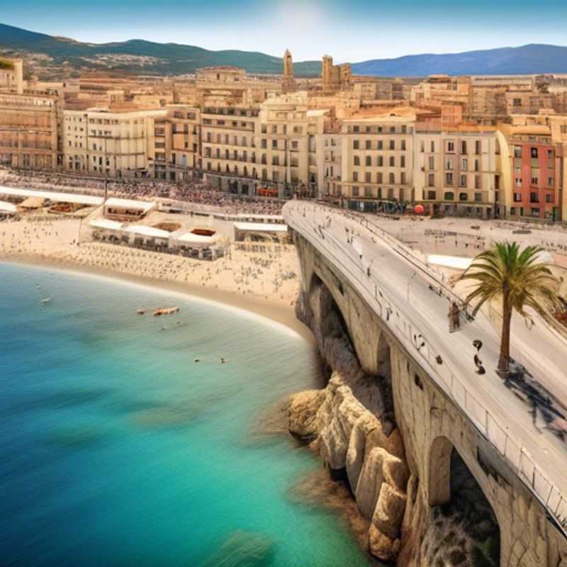 Vue pittoresque de Cagliari, Sardaigne, illustrant le coût de la vie touristique.