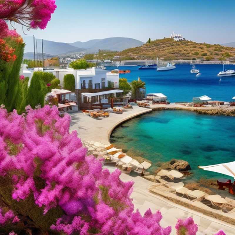 Bodrum, Turquie : Vue pittoresque illustrant le coût de la vie.
