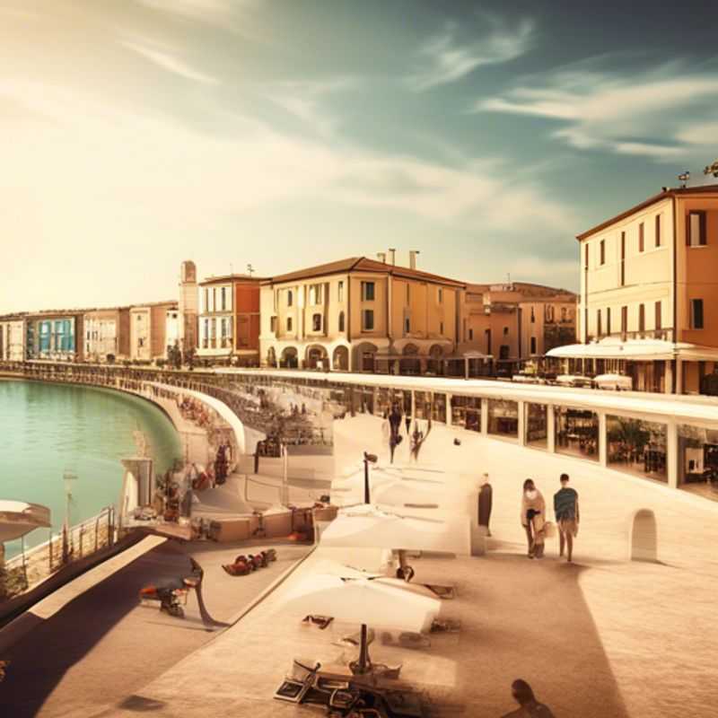 Rimini, Italie : Vue pittoresque de la ville balnéaire, idéale pour illustrer un article sur le coût d'un séjour à Rimini.