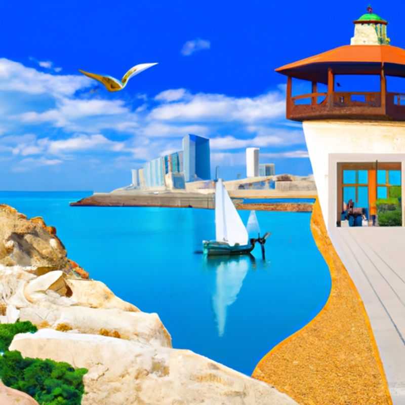 Un voyageur solitaire, le Gap Year Traveler, profitant de la vitalité printanière de Tel-Aviv, Israël, lors de son séjour de 24 heures dans cette ville dynamique.