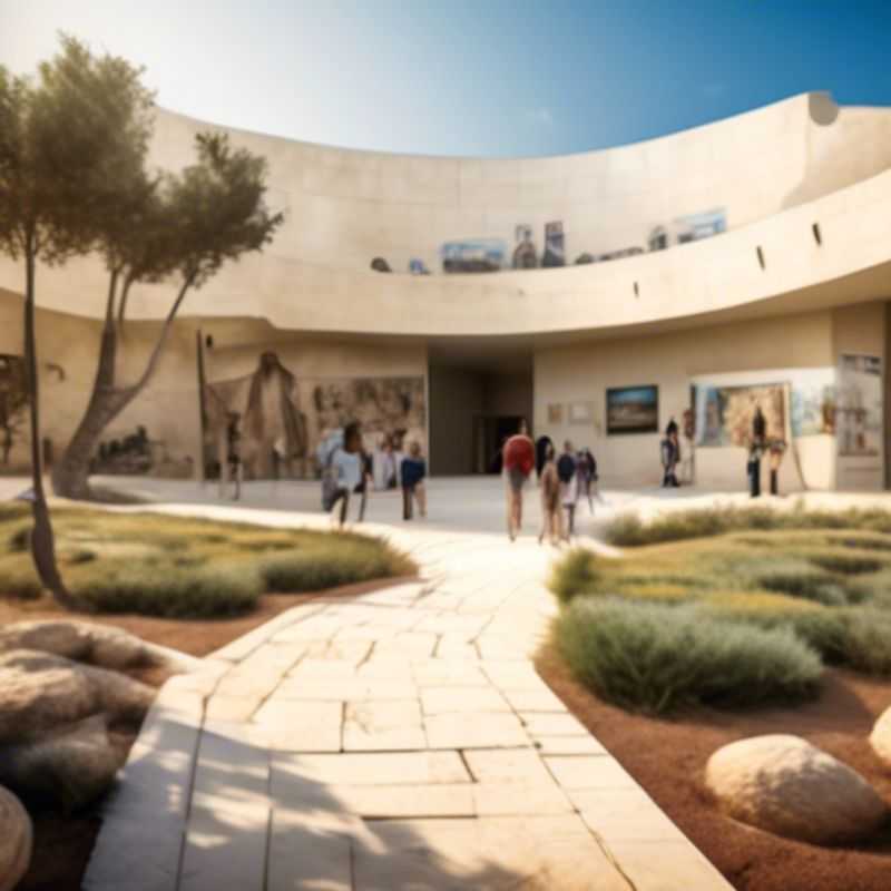 Two intrepid cultural explorers strolling through the vibrant, sun-drenched streets of Tel-Aviv, Israel, immersed in the rich tapestry of history, art, and culinary delights during their 2-week spring adventure.