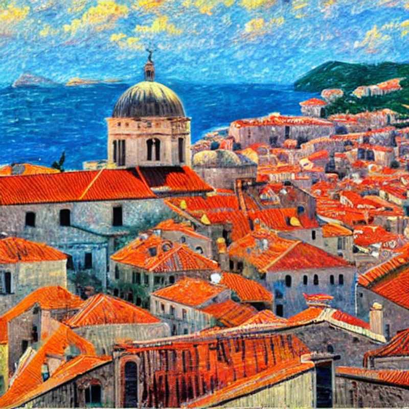 Dubrovnik au printemps : des murs anciens baignés de soleil, une vue imprenable sur la mer Adriatique.