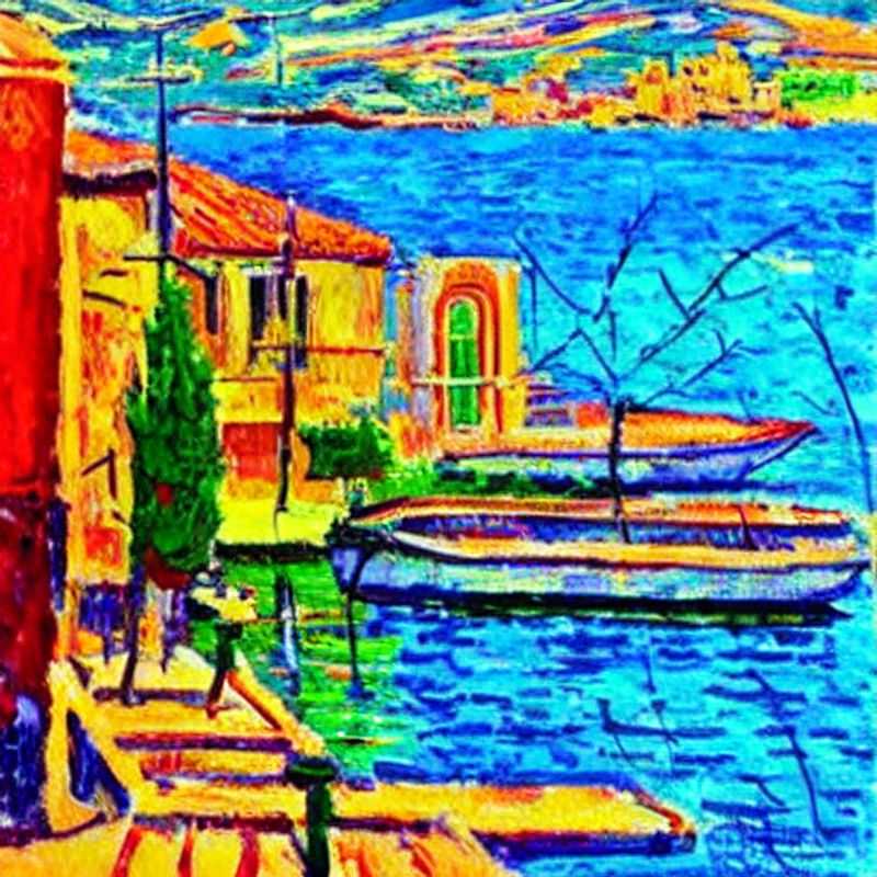Chania, Grécia, na primavera: um cenário idílico com o mar azul turquesa e arquitetura veneziana charmosa.