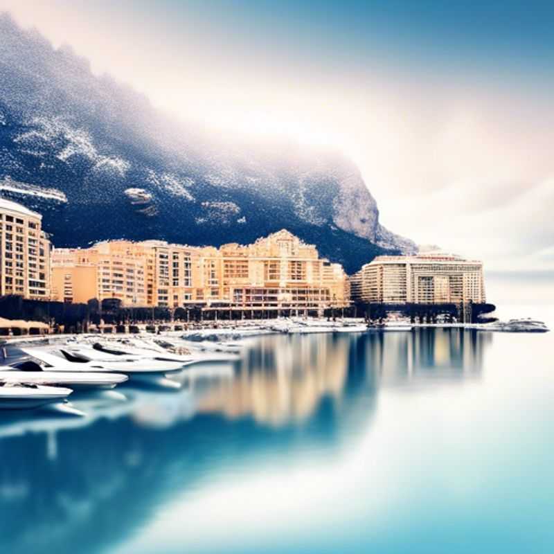 Deux couples profitant de la splendeur hivernale de Monaco, un royaume de luxe et de glamour sur la Côte d'Azur, lors de leur escapade de trois semaines en tant que The Staycationer.