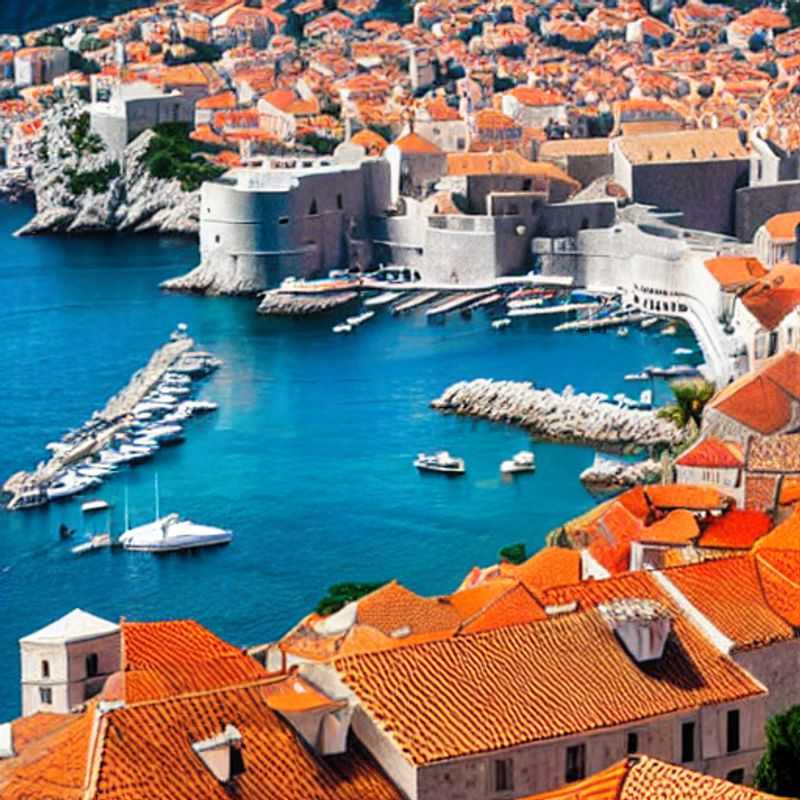 Dubrovnik au printemps :