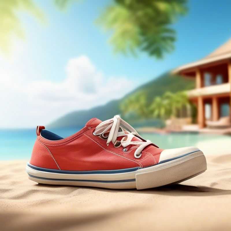 A pair of comfortable walking shoes, ready for your next adventure.