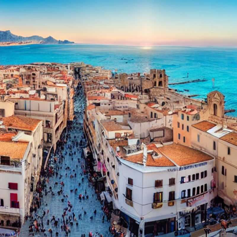 Here are a few options for alt text in French for an image of Bari, Italy in an article about the best time to visit: