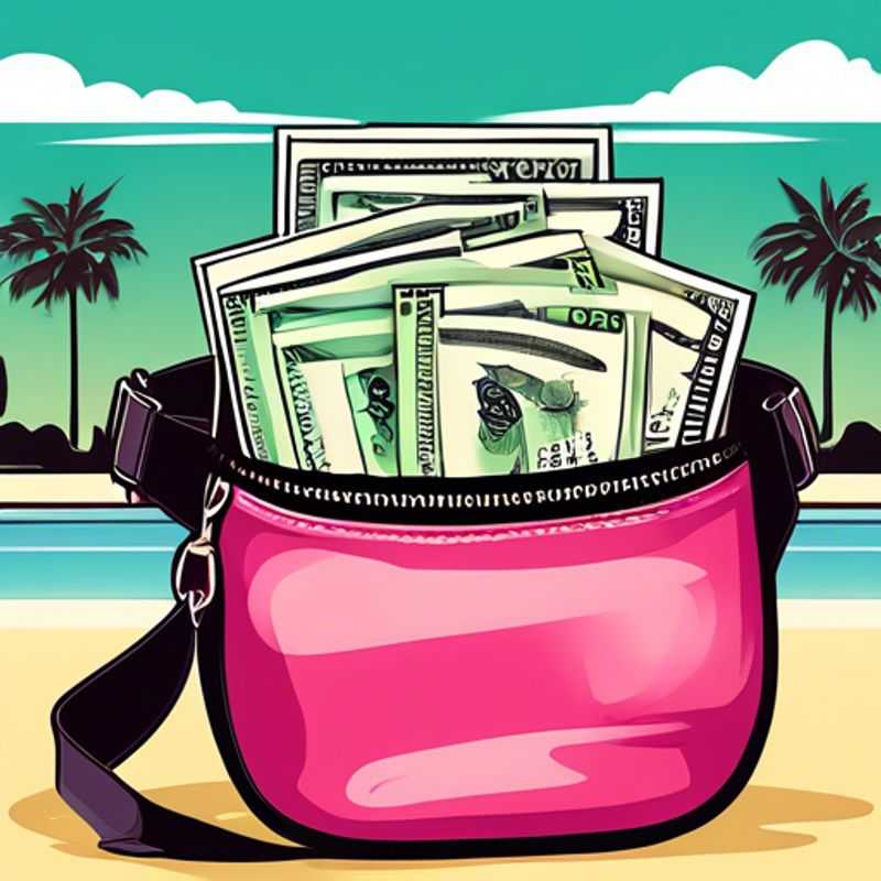 Ceinture porte-monnaie ou pochette cachée pour voyager en toute sécurité