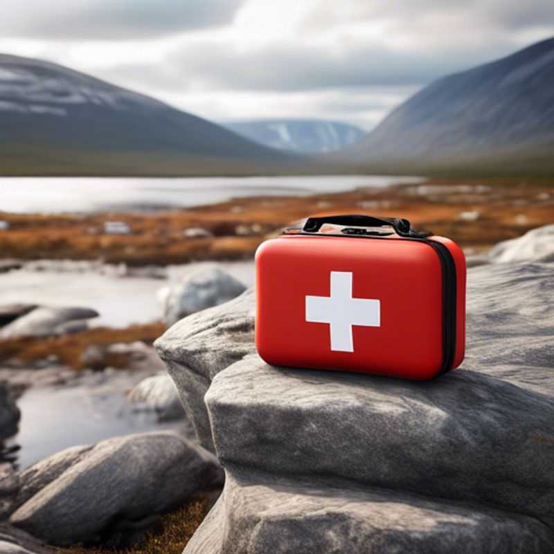 A well-stocked first aid kit, ready to tackle any minor mishap, ensuring a safe and worry-free adventure.