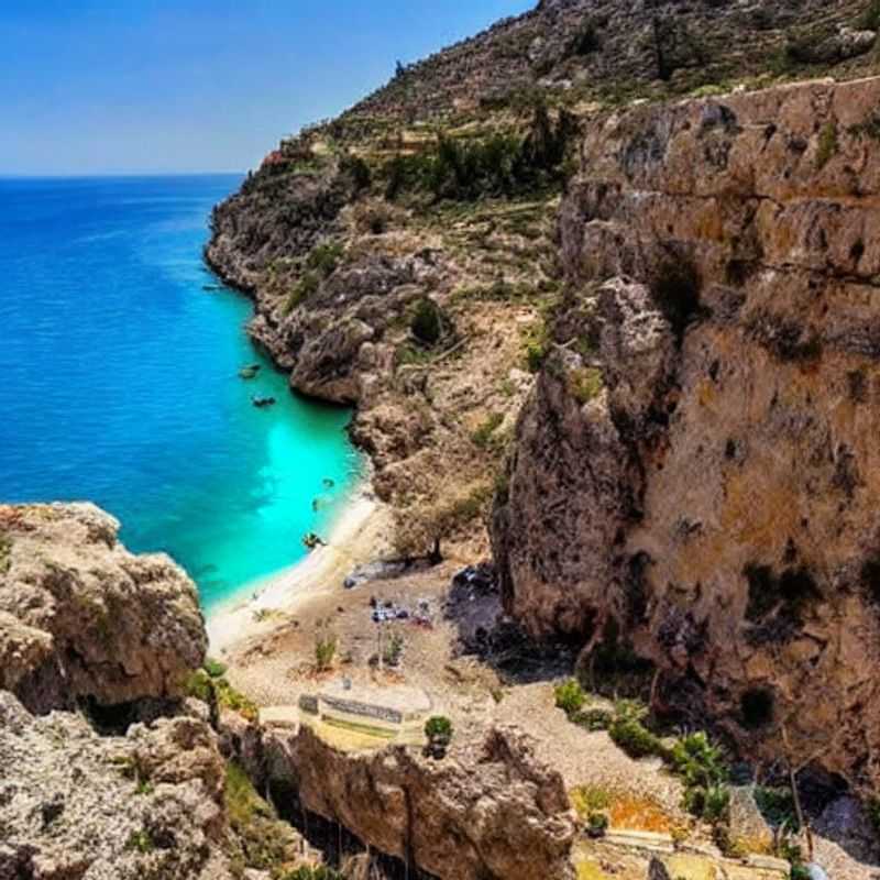 Kyrenia printanière: Une vue idyllique de la ville portuaire, parfaite pour une pause printanière à Chypre du Nord.