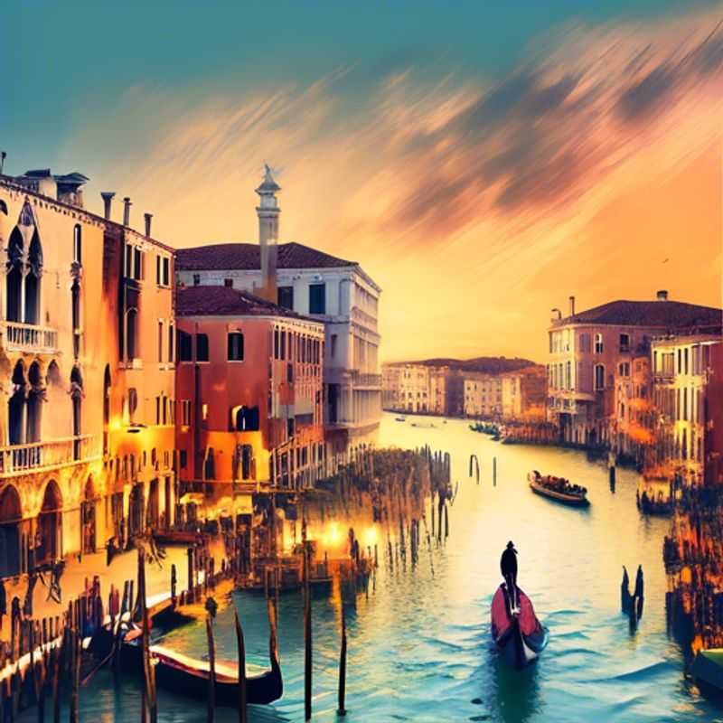 Veneza, Itália: Um canal pitoresco, refletindo os custos de uma viagem inesquecível (ou não!).
