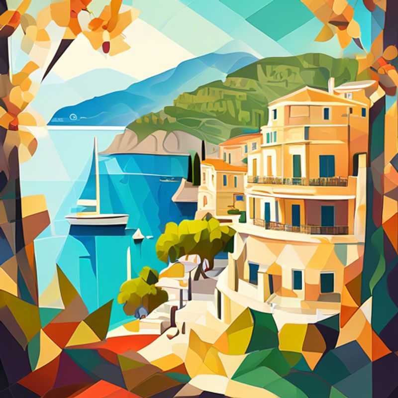 Corfou, Grèce : Vue pittoresque illustrant le coût de la vie sur l'île.
