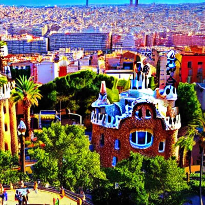 Barcelone ensoleillée: