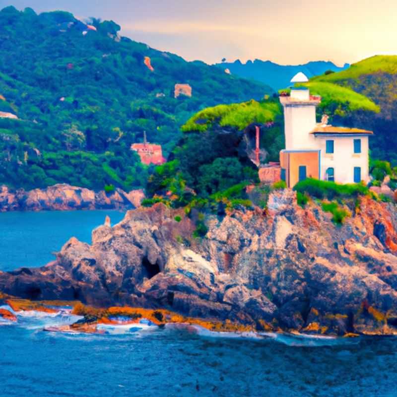 Three couples bask in the warm autumnal glow of Portofino, Italy, a picturesque seaside village nestled along the Ligurian coast, during their whirlwind 24-hour adventure.