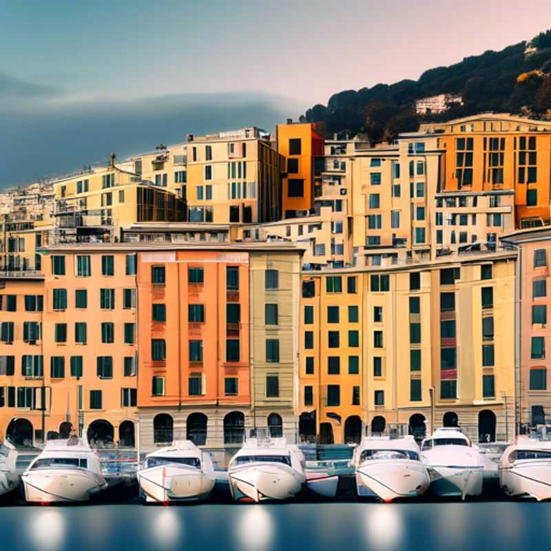 Three intrepid travelers from The Group Traveler, captivated by the timeless charm of Genoa's historic port, as they explore the vibrant city during a 5-day autumn adventure in Italy.