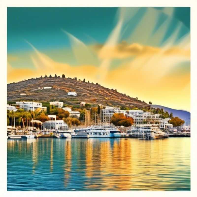 Bodrum, Turquie : Vue pittoresque illustrant le coût de la vie dans cette destination touristique populaire.