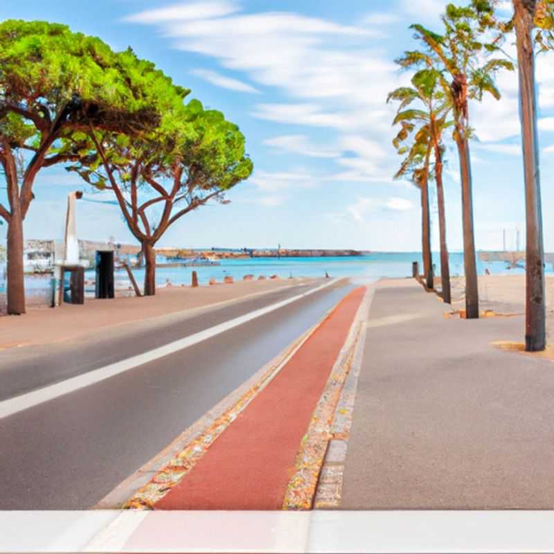 Two couples strolling along the sun-kissed promenade of Cannes, France, during their blissful 3-week winter getaway, soaking in the charm of the French Riviera.
