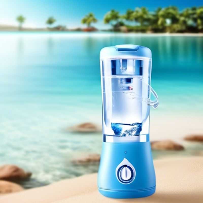 Portable Water Purifier or Water Filtration System for Safe and Clean Drinking Water on the Go