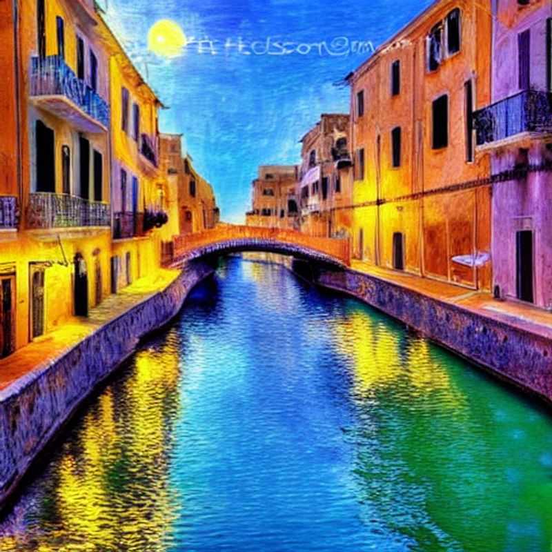 Trapani, Italie, baignée de soleil printanier.