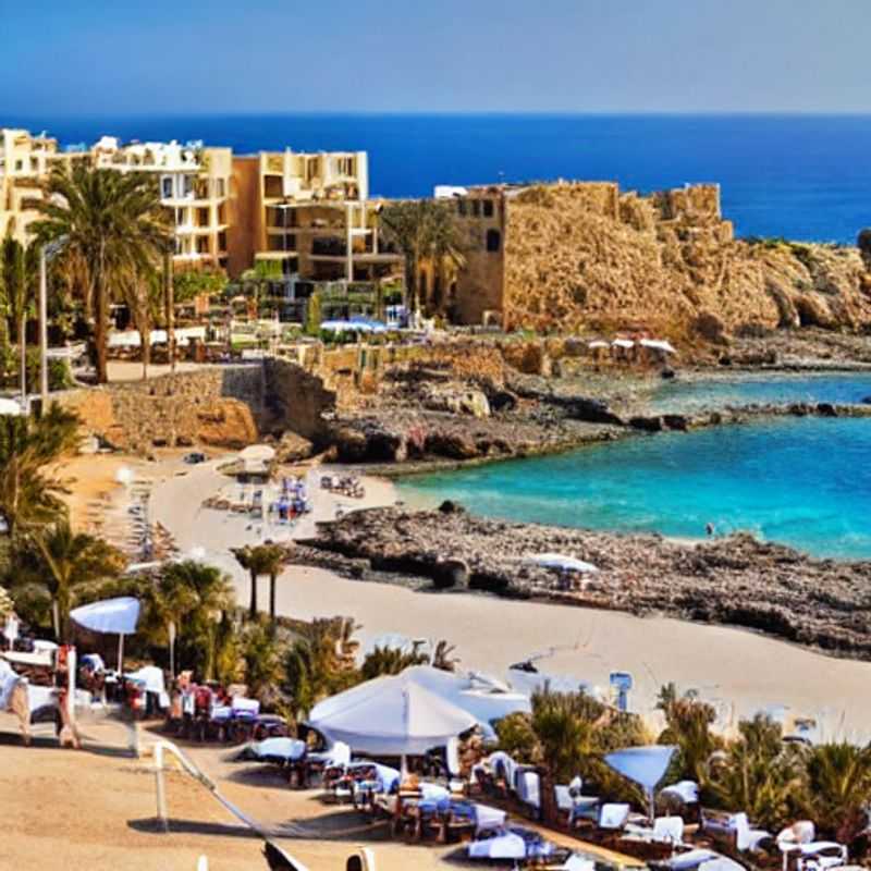 Paphos, Chypre, au printemps : soleil, mer turquoise et ruines antiques.