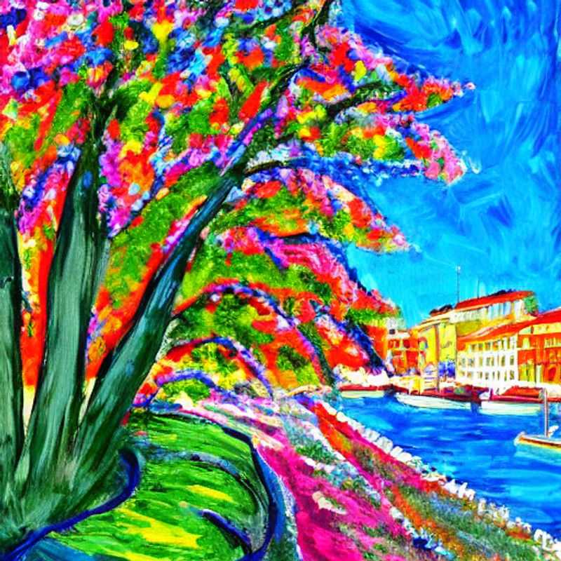 Toulon au printemps :