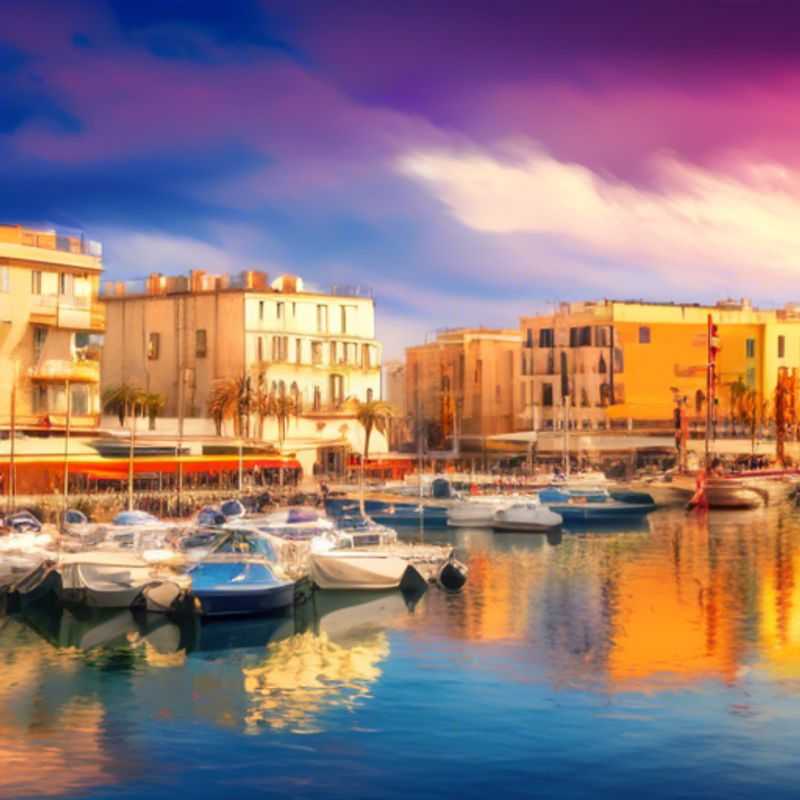 Taranto, Italie: Vue pittoresque illustrant le coût de la vie dans cette ville.