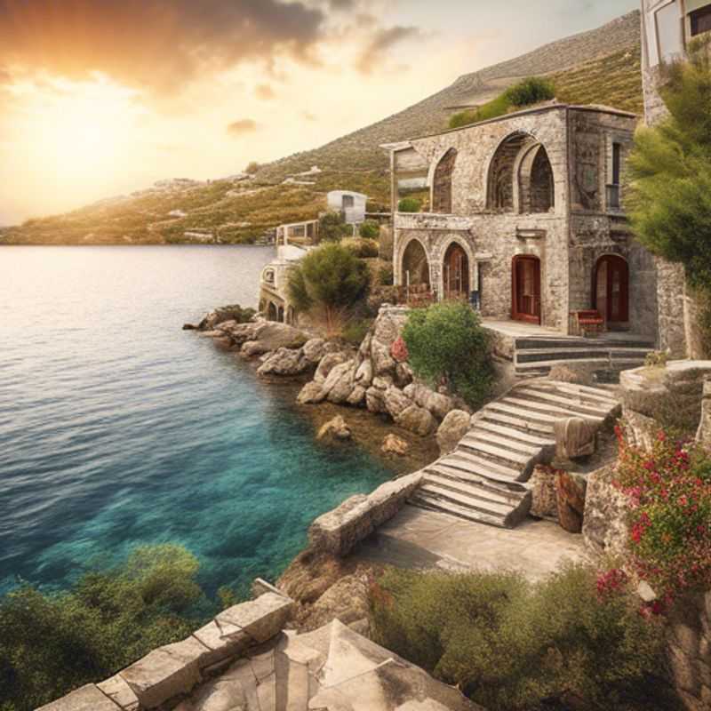 Découvrez les vues époustouflantes du château de Bodrum à Bodrum&#44; Turquie&#44; pendant l'été