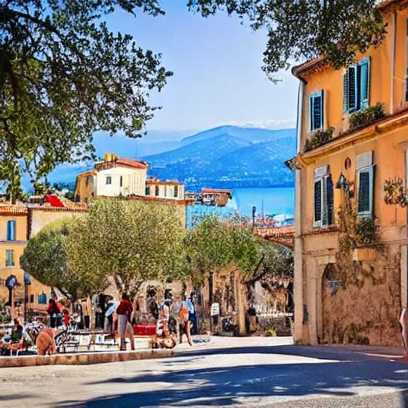 Here are a few options for alt text for an image of Menton, France in an article about whether it's good for spring break, each with a slightly different emphasis: