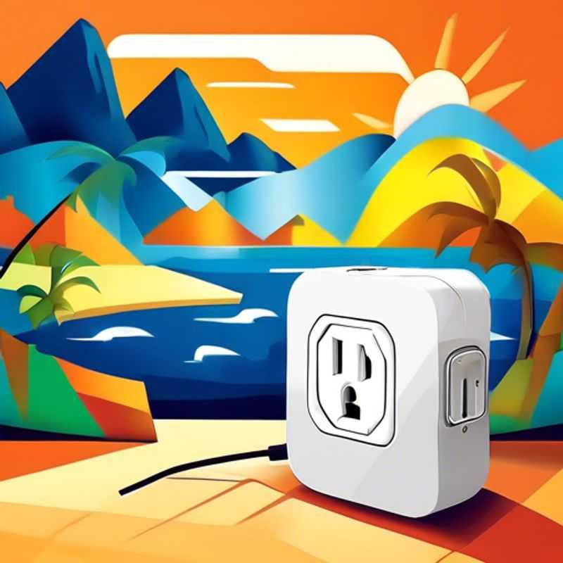 Adaptador de viagem para tomadas elétricas: essencial para suas aventuras internacionais.