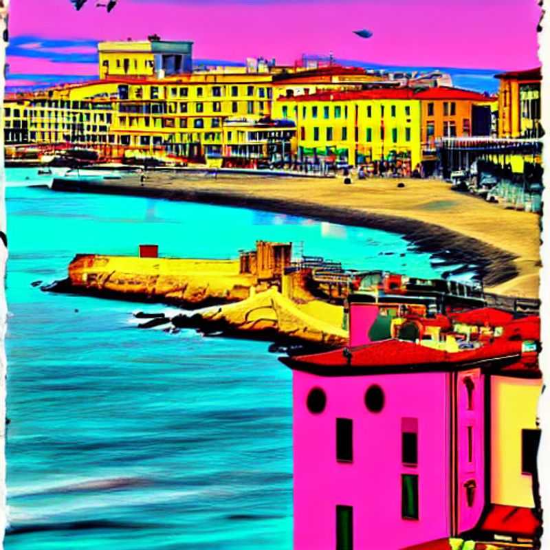 Livourne, Italie, au printemps : ambiance printanière sur le port.