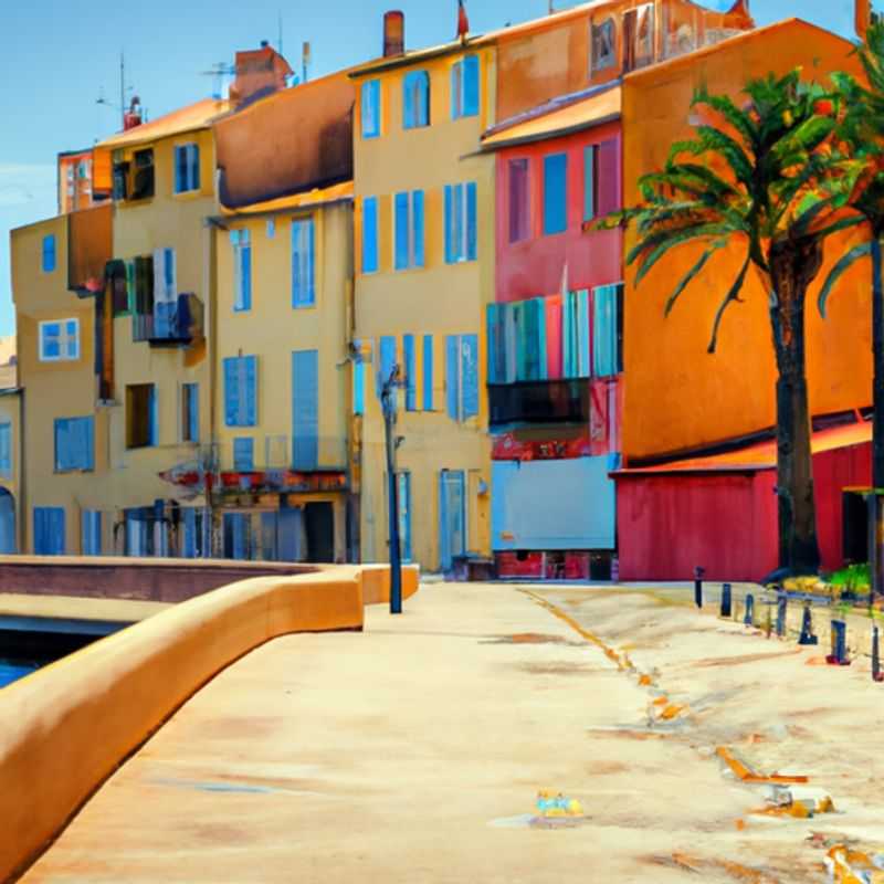 Place des Lices Market in Saint-Tropez: A Winter Wonderland