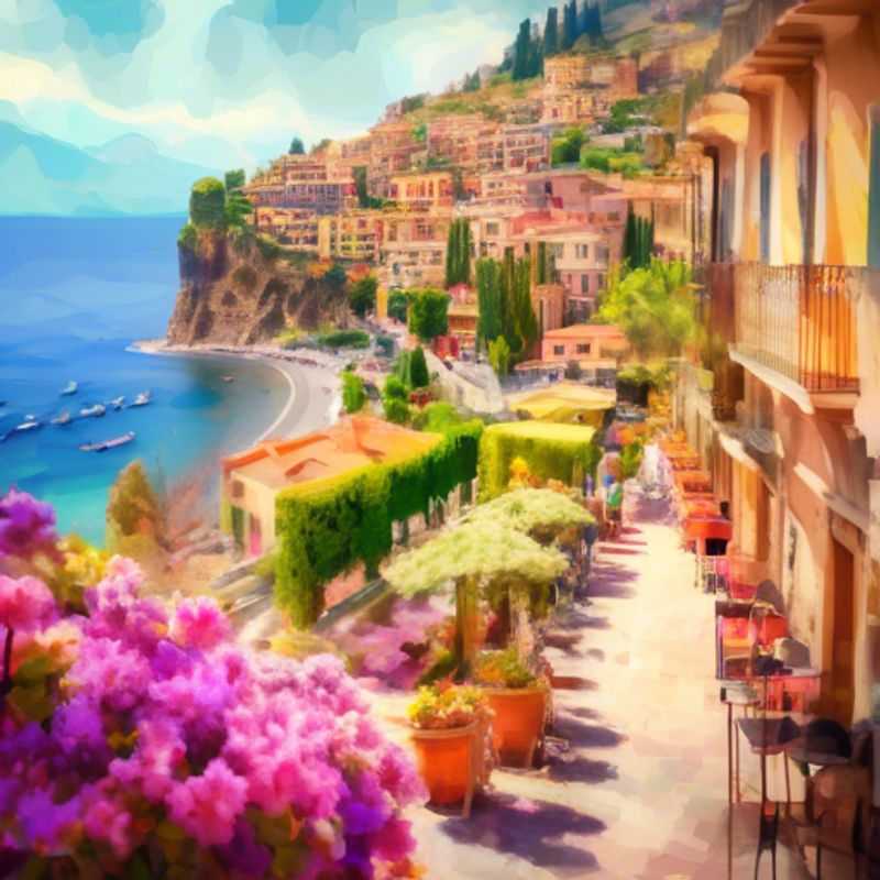 Impresionante vista de Taormina, Italia, ¿Será caro visitar este paraíso?