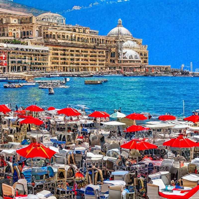 Naples, Italy, bathed in the warm spring sunshine: vibrant streets, bustling activity, and the promise of a fantastic spring break adventure.