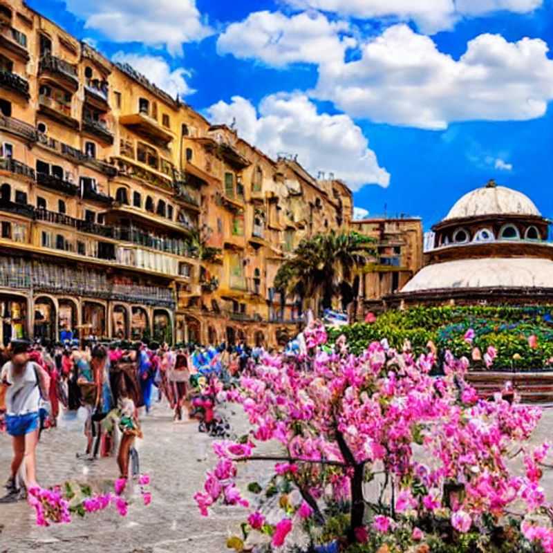 Palerme au printemps : un vent de dolce vita pour vos vacances !<h3>Soleil sicilien et escapades printanières : Palerme est-elle la destination idéale pour vos vacances de printemps ?</h3><h3>Vacances de printemps à Palerme : un voyage au cœur de la culture et de la chaleur humaine !</h3><h3>Le printemps à Palerme : aventure, soleil et rencontres inoubliables !</h3><h3>Palerme ensoleillée : parfait pour un printemps riche en découvertes !</h3><h3>Cap sur Palerme : le printemps idéal pour explorer la perle de la Sicile !</h3><h3>Itinéraire printanier en Sicile : Palerme, une promesse de douceur et d'émerveillement !</h3><h3>Vivre Palerme au printemps : une expérience inoubliable au rythme sicilien !</h3><h3>Des vacances de printemps à Palerme : histoire, saveurs et rencontres authentiques !</h3><h3>Palerme au printemps : un choix judicieux pour des vacances pleines de charme !</h3>