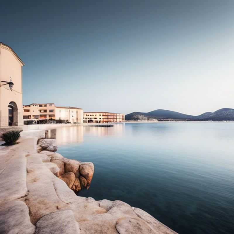 Olbia, Italy: A picturesque harbor town in Sardinia, showcasing its charming architecture and stunning coastal views.