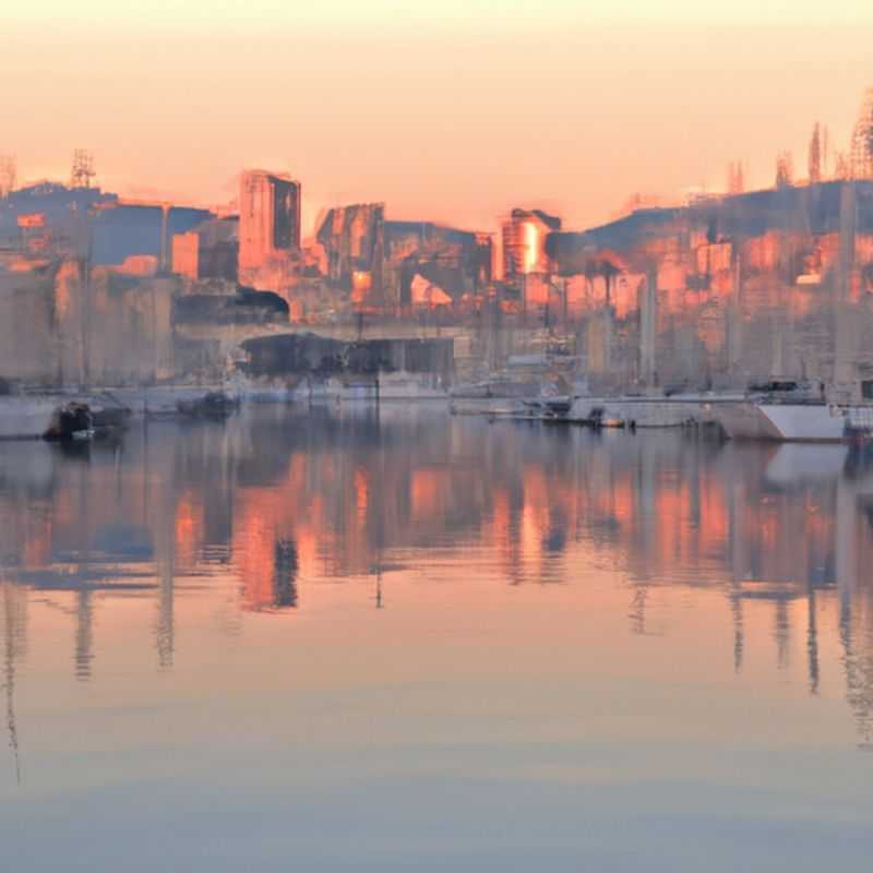 A solitary traveler strolls along the vibrant streets of Toulon, France, during a captivating 5-day autumn escape, immersing themselves in the city's rich maritime heritage and picturesque charm.