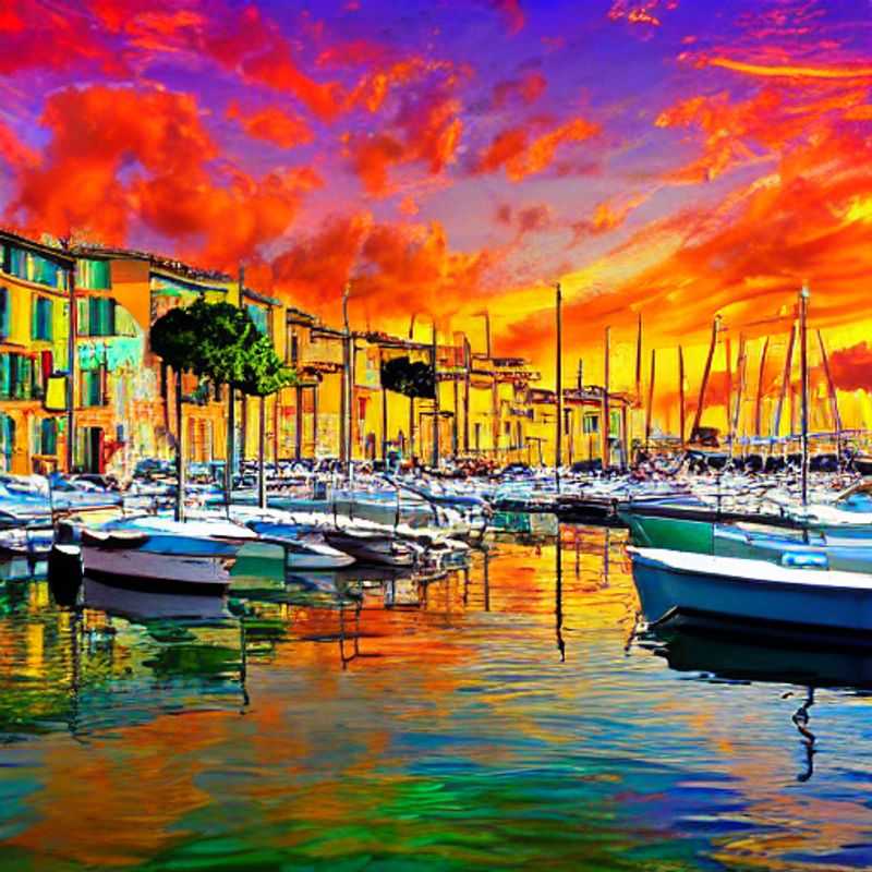 Sun-drenched yachts bobbing in the azure harbor of Saint-Tropez, a springtime siren call for those seeking glamour and a taste of the French Riviera's vibrant energy during their spring break. Forget textbooks, grab a gelato and join the sun-kissed fun!