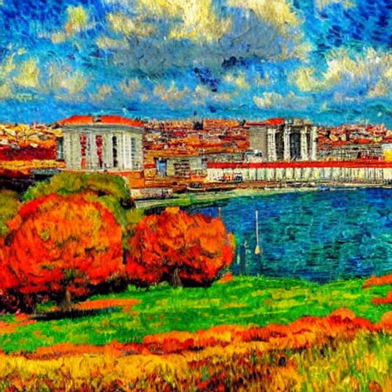 La Corogne au printemps : Profitez du soleil et des couleurs vibrantes de la Plaza de María Pita, un incontournable lors de votre escapade printanière à La Corogne, Espagne !