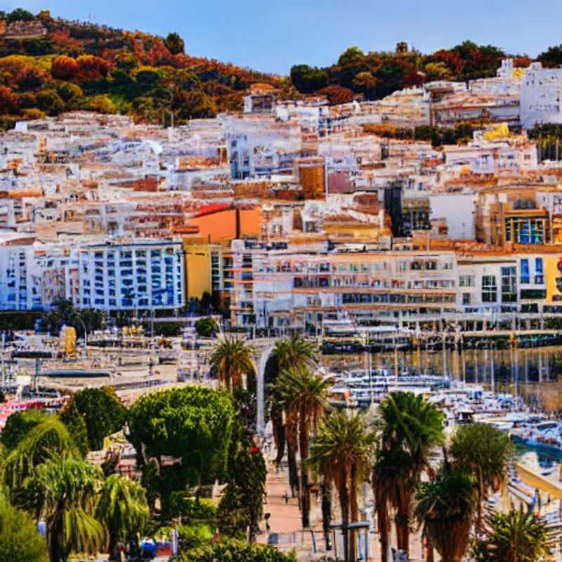 Sun-kissed friends laughing over tapas in a vibrant Malaga plaza, soaking up the spring sunshine and Spanish charm on their unforgettable spring break adventure.