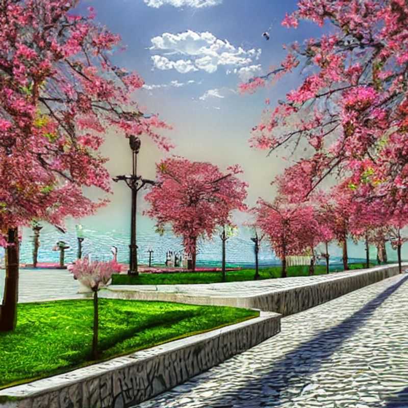 Spring break bliss in Varna, Bulgaria: Sun-kissed beaches and blooming gardens offer a vibrant escape for any traveler.