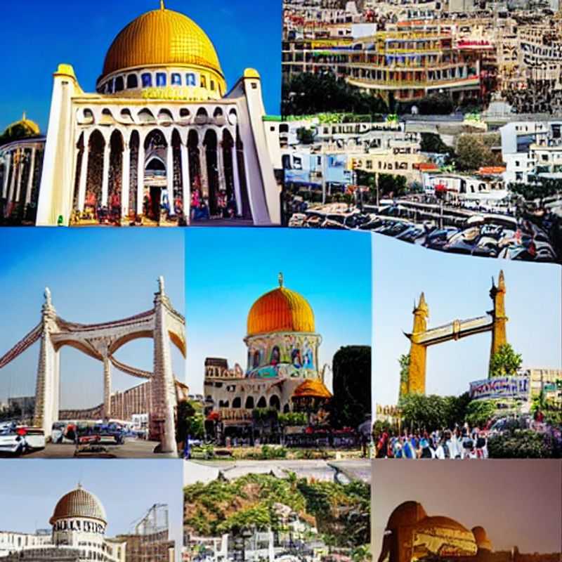 Spring blooms cascading down the Baha'i Gardens in Haifa, Israel, a vibrant splash of color beckoning you to explore during your Spring Break adventure. Imagine the scents! (Don't worry, my nose remembers them for you!)