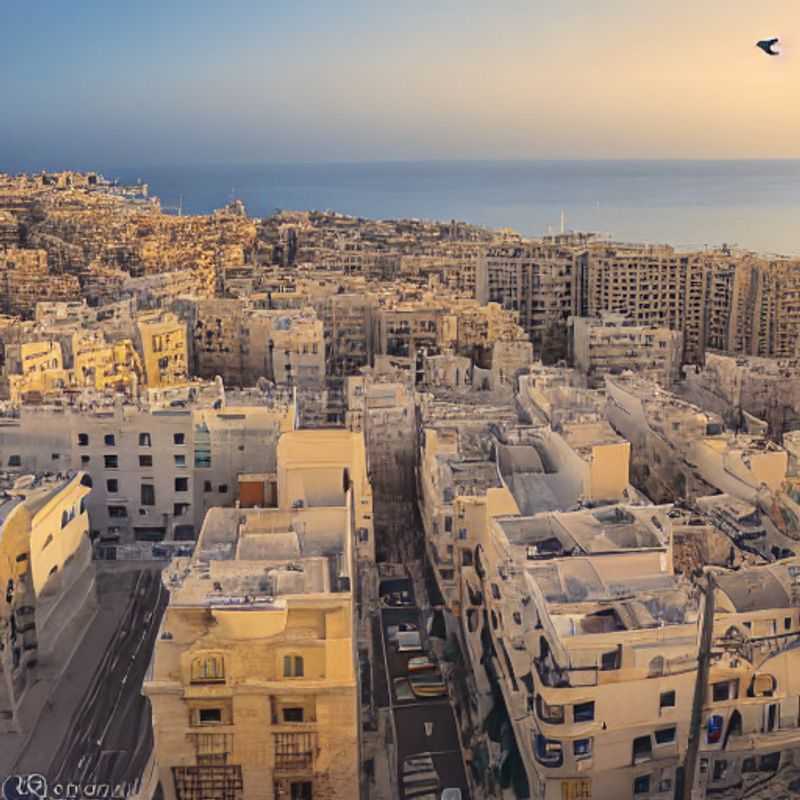 Spring Break Bliss: Bask in the Mediterranean sunshine of Sliema, Malta, where azure waters meet charming promenades, offering the perfect escape for your spring break adventure.