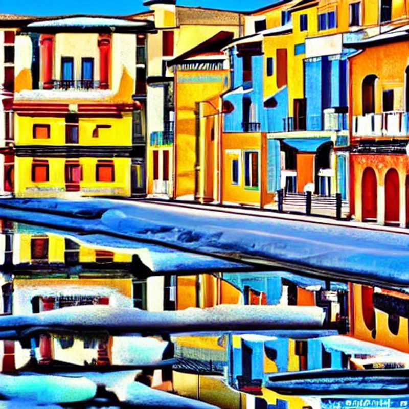 Viareggio au printemps : Découvrez les couleurs vibrantes de la promenade animée et la mer turquoise étincelante lors de votre escapade italienne.