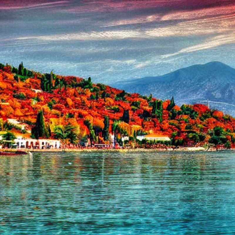 Sun-drenched Kalamata unfolds: Explore vibrant spring blooms and the azure Peloponnesian coast on a perfect Greece spring break adventure.