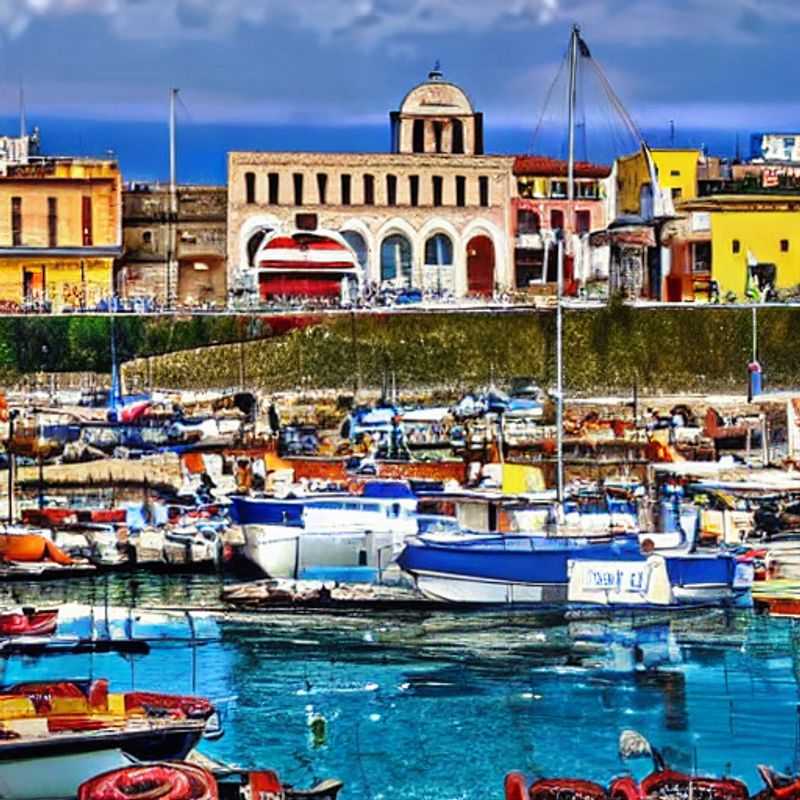 Découvrez le charme printanier de Taranto: une vue pittoresque capturant l'essence de cette ville historique italienne pendant les vacances de printemps.